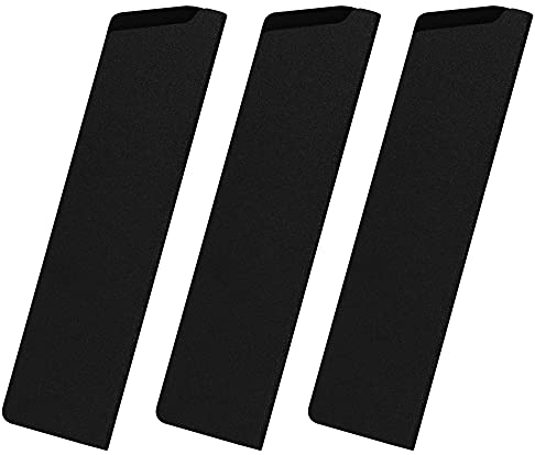 XYJ - Juego de protectores de borde de cuchillo universales ABS de 3 piezas para funda de cuchillo de chef de 8 pulgadas