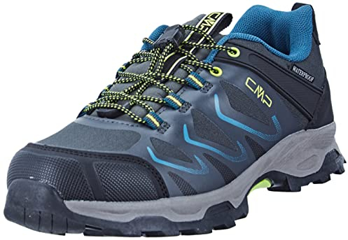 CMP Unisex Kinder Kids Byne Low Wp Outdoor Walking Shoe, Antracite Acido, 37 EU