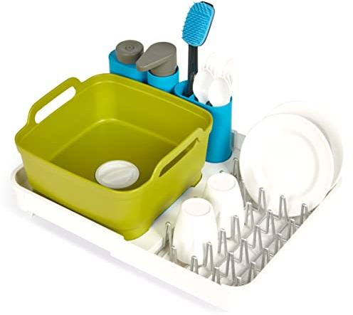 Casdon Joseph Joseph Extend | Detailed Dishwasher Set for Children from 3 Years | Includes Pump from which Real Water Flows