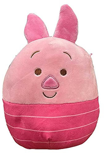 Squishmallow Offizielles Kellytoy Disney-Figuren, weiches Plüschtier (Ferkel, 12,7 cm)