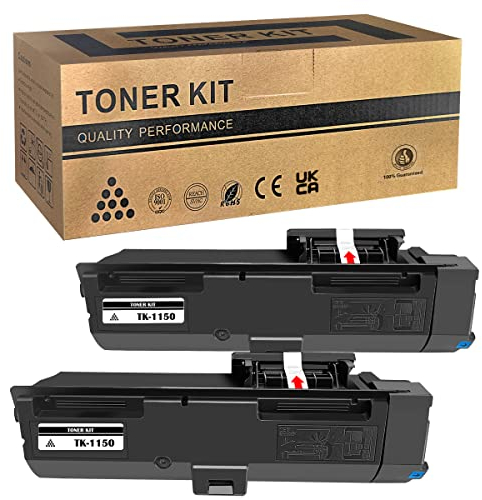 Kompatible Tonerkartuschen Toner-Kit TK1150 TK-1150 TK 1150 TOPRINT 3000 Seiten 2 Schwarz 1T02RT0NL0 für Kyocera ECOSYS M2135 M2135dn M2635 M2635dn M2635dw M2735 M2735dw P2235d P2235dn P2235dw Drucker
