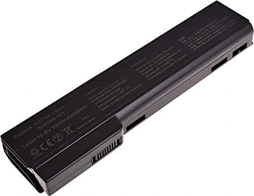 T6 Power Batterie pour Hewlett Packard ProBook 6570b, Li-Ion, 5200 mAh (56 Wh), 10,8 V
