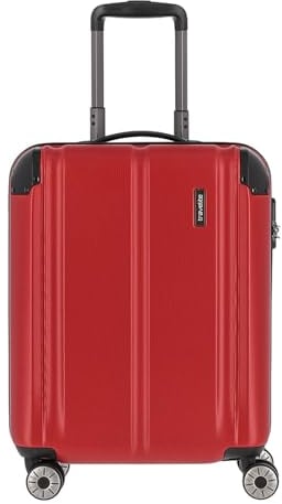Travelite Bordtrolley Handgepäck Koffer, leicht, 4 Rollen, City, Hartschalenkoffer klein mit kratzfester Oberfläche, 55 cm, 40 Liter