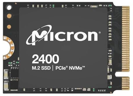 MICRON 2400 SSD M 2 2230 PCIe 4 0 NVMe 512Go