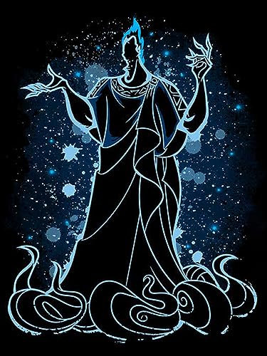 HUANNY DIY Diamond Art Hades Diamond Painting Villain, 5D Full Drill Cross Stitch Embroidery kit for Beginners