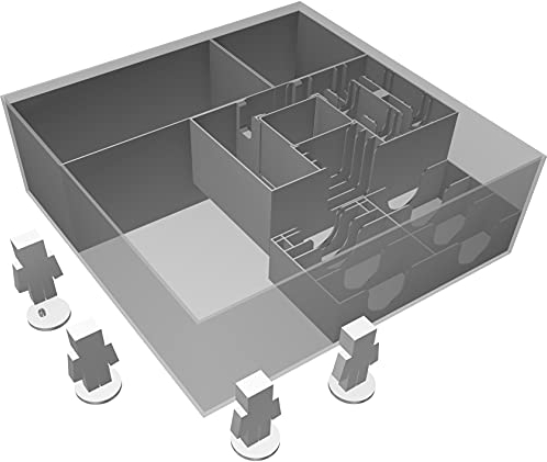 Feldherr Organizer-Inserts kompatibel mit Minecraft Builders and Biomes + Farmers Market