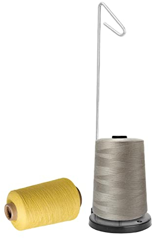 Spulenhalter garnrollenhalter Nähgarnständer Nähgarnhalter aus Kunststoff Einzelnähgarnspulenhalter mit Schwerer Basis Abnehmbarer Spulenständer für Serger-, Stick-, Quilt- und Nähmaschinenzubehör