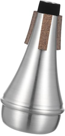 rockible Wah-Trompeten-Dämpfer, Trompeten-Wah-Dämpfer, verschleißfester Wah-Dämpfer, gerader Dämpfer für Musikinstrumenten-Anfänger
