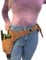 TRUTUCH Leather Garden Tool Belt for Men Women | Gardening Tool Pouch | Tool Belt Bag Organizers | Florist Belt, Electrician, Carpenter, Framer, Landscaper