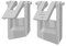 Replacement Keyboard Stand Foot Leg for Logitech K850 / MK850 Performance Wireless Keyboard (White)