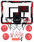 Mini Basketball Hoop Indoor for Kids and Adults Over The Door Basketball Hoop with Automatic Scoring and 4 Basketballs, Basketball Toy Gift for Boys Girls Age 6 7 8 9 10 11 12 13 Years