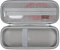 Elonbo Carrying Case ​for Beats Pill (2024 Release)-Portable Bluetooth Speaker, Beats Pill Speaker Travel Bag Storage Holder, Mesh Pocket Fits Charger, Light Gray