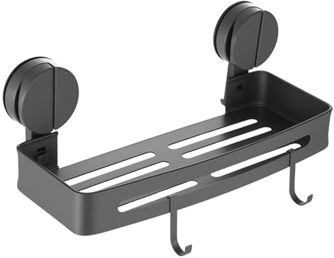 YiPHomn Duschablage Saugnapf, Duschregal ohne Bohren, Dusche Halterung ohne Bohren, Duschablage Duschkorb Badregal Shampoo Halterung für Duschen Küche Badezimmer Organizer Caddy Aufbewahrung