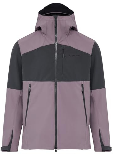 VAUDE Herren Shoftshelljacke Roccia Softshell Jacket II, 100% winddicht, atmungsaktiv, wasserabweisend