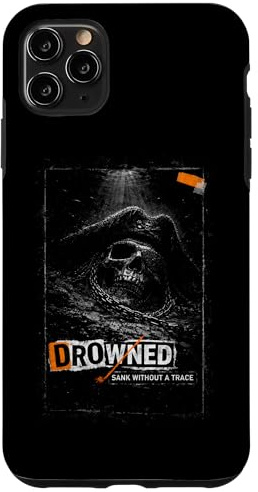 Drowned sank without trace pirate skull horror Case for iPhone 11 Pro Max