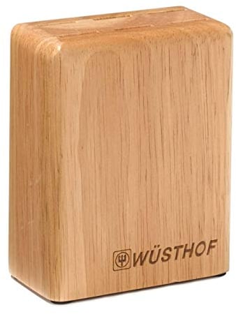 Wüsthof Messerblock (7255), Holz Buche Dunkelbraun, für bis zu 6 Messer, Klingenlänge bis 23 cm