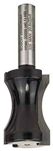 Bosch 2608628354 Chamfer Bit, Silver/Black, 6 x 32 x 8 mm
