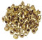 CONNEX Ösen 4,5mm Messing 100 Stück - Langlebig, Rostfrei & Stabil - Ideal für Planen, Stoffe & Bastelarbeiten/Metallösen/Einschlagösen/Befestigungsösen / COXT194182