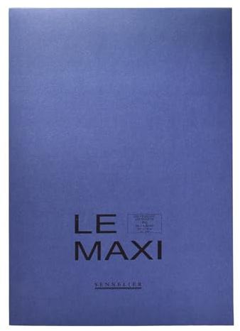 Sennelier - Le Maxi - Drawing Pad - A3-250 Sheets - 90 GSM