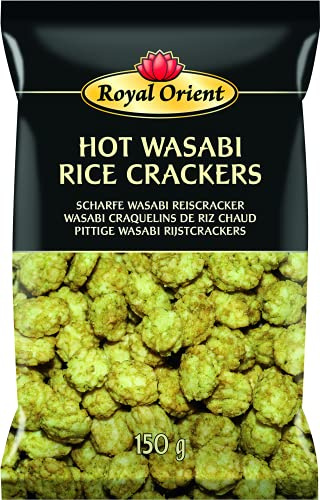 Royal Orient Riso Cracker Wasabi Piccante 150g
