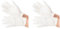 Covalliero Reithandschuhe Gloria, weiß, XS, 323825