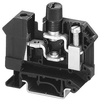 Phoenix Contact Serie UK 10-DREHSI (5X20) Sicherungs-Reihenklemme Schwarz