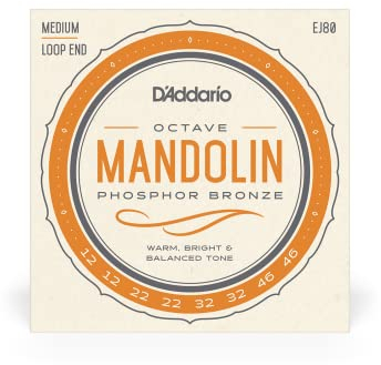 D'addario Phosphor Bronze Mandolin Strings