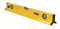Spirit Level 2ft 24 Tri Beam 600mm Coping Stone Builders Aluminium 3 Vial Ruler