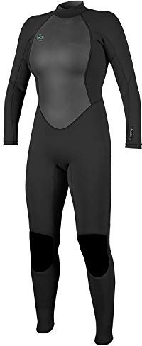O'Neill Damen Dames Reactor II 3/2 mm Back Zip Full Wetsuit, Schwarz (Black), 34 EU