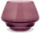 Holmegaard Teelichthalter, Glas, violett, 10.4x10.4x8.2
