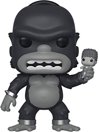 Funko Pop! Vinyl: Animation: Simpsons-Homer Simpson Kong - The Simpsons - Vinyl-Sammelfigur - Geschenkidee - Offizielle Handelswaren - Spielzeug Für Kinder und Erwachsene - TV Fans