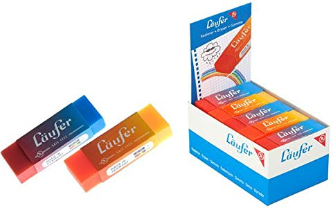 Läufer Kunststoff-Radierer PLAST COLOR, im 20er Display, Sie erhalten 20 er Display