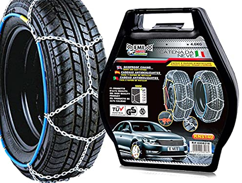 CARALL* Schneekette 9 mm KNS140 Gruppe 140 geprüft nach ONORM V5117