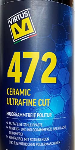 472 - Lucidante per ceramica Ultrafine Cut Anti Hologram, senza silicone, 500 ml