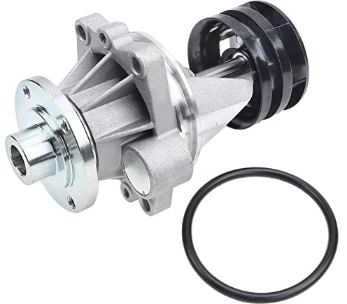 Frankberg Bomba de agua refrigerante con anillo de sellado compatible con 3 E90 E92 E93 5er E60 E61 6er E63 E64 4.0L 4.4L 5.0L gasolina 2004-2013