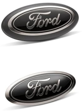 Ford 2018-2023 F-150 Frontgrill und Heckklappe Schwarz Aussehen Emblem Kit M-1447-F15B