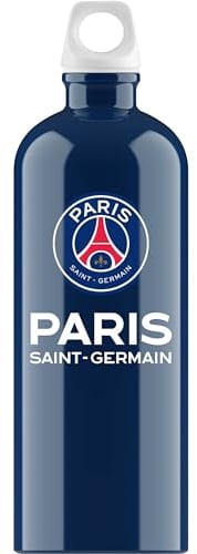 Sigg - Aluminium Water Bottle - Traveller PSG Blue - Climate Neutral Certified - Suitable For Carbonated Beverages - Leakproof - Lightweight - BPA Free - Blue - 1L