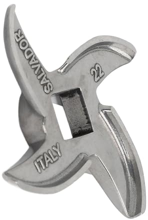 Cuchilla para Picadora de Carne de Acero Inoxidable, Cuchillas para Picadora de Carne para Alimentos Corte Preciso de Acero Inoxidable Accesorios para Picadora Multifuncional