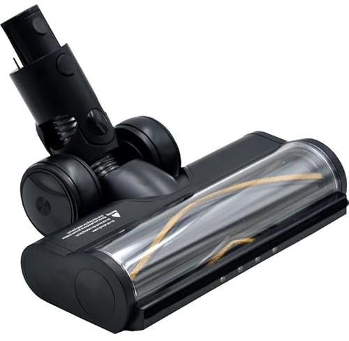 Geoviizon Testina della spazzola a LED compatibile con Dreame V11SE/ V12/ V12 Pro/ R10/ R20/ R30/ T20/ T20 pro / T30, testa a rullo con fari LED e componente turbo a forma di V