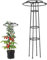 Holdes Treillis vertical en métal pour jardin - Hauteur réglable - Résistant aux intempéries - Pour serre, jardin, terrasse, balcon et extérieur