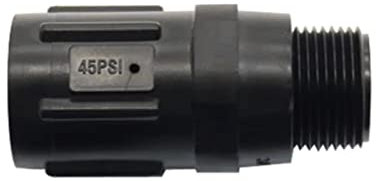 Regulador de presión de riego por goteo, 20 psi, 30 psi, 45 psi, rosca de manguera, reductor de presión de riego, presión de agua para Gar