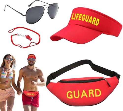 Baywatch-Kostüm, Accessoire für Rettungsschwimmer, Zubehör für Partys