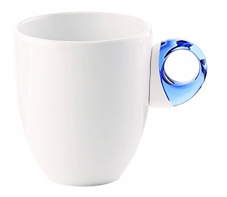 Guzzini - Tazzina da caffè Feeling con Manico Acrilico Blu