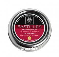 Apivita - Pilules contre les maux de gorge avec mûre et propolis