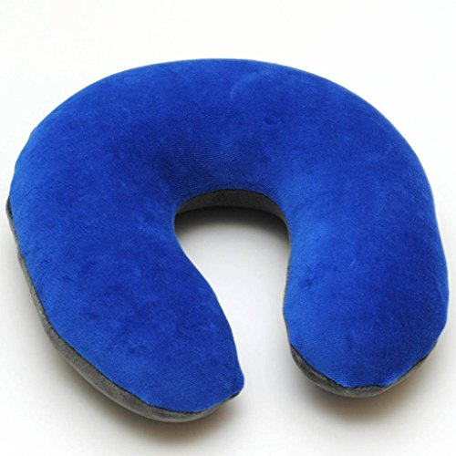 SISSEL Nackenstützkissen Buchi Soft inkl. Bezug, blau/grau, 9560