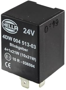 HELLA 4DW 004 513-031 Blinkgeber - 24V - 4-polig - gesteckt - elektrisch