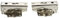 First4Spares Integrated Door Hinges for Baumatic Integrated Fridge Freezers (Complete Pair)