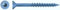 Spanplattenschrauben Reisser Q200 Vi-Port Torx 5,0 x 80 Teilgewinde Senkkopf blau verzinkt TX 25 VE 200 Stück