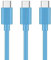 MaGeek® (Lot de 3, 1,0m Câbles USB Type C vers USB 2.0 de Données et Charge pour Samsung Galaxy S8, S8 Plus, Nexus 6P, LG G6, new MacBook, Google Pixel XL, OnePlus et plus (Bleu)