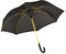 Regenschirm Ø103 cm Cancan Stockschirm 0,47 kg Automatik Schirm Farbwahl (schwarz, gelb)